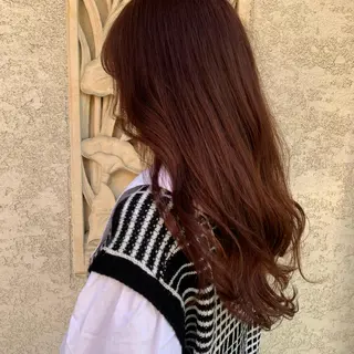 ロング カラー 韓国🇰🇷髪質改善 Chisaki치사키のヘアスタイル
