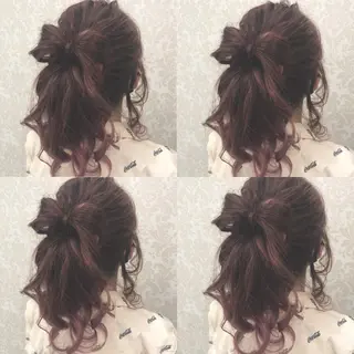セミロング ヘアアレンジ 🌷MAYU 🌷のヘアスタイル