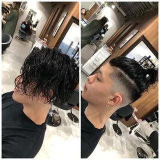 セミロング grapevines所属・榎本 圭のヘアスタイル