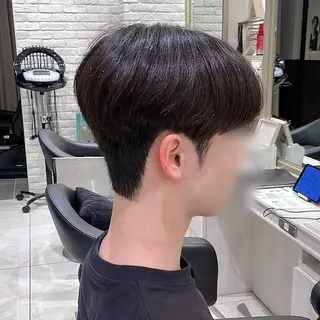 ショート パーマ ヘアアレンジ メンズ パク・ボミン小野リエ 韓国ハーフ🦊のその他イメージ