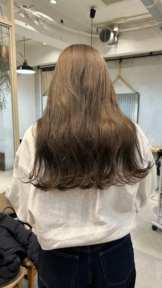 ロング カラー じゅわっと暖色カラー 🍊Moemiのヘアスタイル