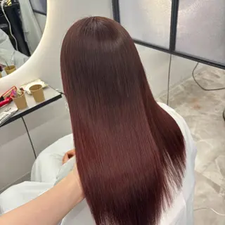 ロング カラー Ren. 🦋デザインカラーのヘアスタイル