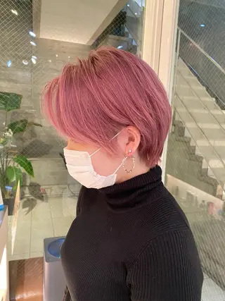 ショート 平成ギャル×韓国 mix💖MIKUのヘアスタイル