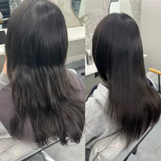 ミディアム 亀田 泰生のヘアスタイル