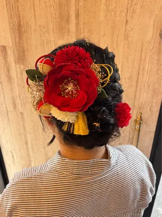 ヘアアレンジ 木村 綺音のヘアスタイル