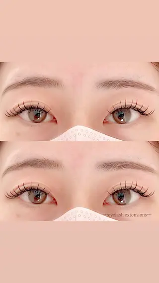 マツエク・マツパ 田村 莉子のマツエク・マツパデザイン