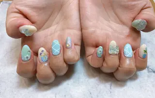 ネイル ネイルリボン 伊藤のネイルデザイン