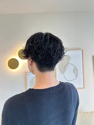 パーマ メンズ 韓国風レイヤー/新潟 /小新/愛咲🎀のヘアスタイル