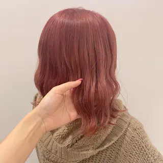 セミロング カラー ヘアアレンジ レイヤーカット指名 No.1💖マユカのヘアスタイル