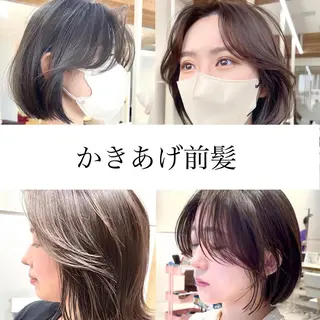 ミディアム カラー レイヤー専門家 ダブルカラー修のヘアスタイル