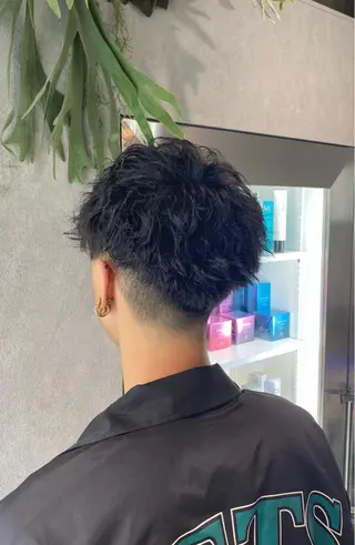 パーマ メンズ お洒落カジュアル🍃 まなとのヘアスタイル