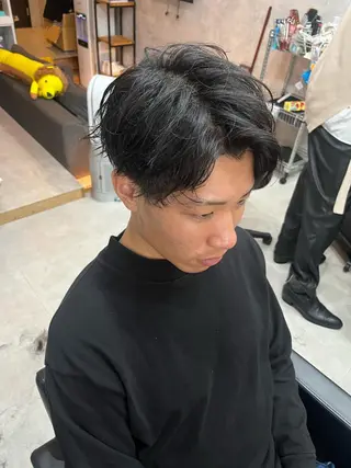 ショート メンズ 鹿児島 TSUBASAのヘアスタイル