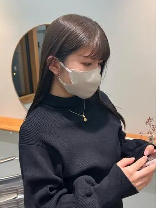 カラー aiko【艶カラー ・ミニモ年内で終了】のヘアスタイル