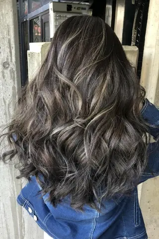 ロング カラー RIENS♡xrea 山本優舞のヘアスタイル