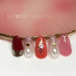 ネイル Hair salon Irie所属・與儀 知佳のネイルデザイン