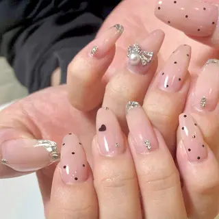 ロング Nail Salon Coffret西中島店所属・coffret　酒井 萌のネイルデザイン