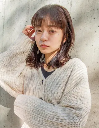 ミディアム 髪質改善🇰🇷 店長🇰🇷keiのヘアスタイル