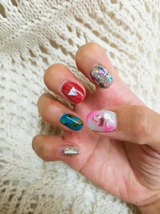 ネイル 河野ちえ (雑誌掲載サロン)のネイルデザイン