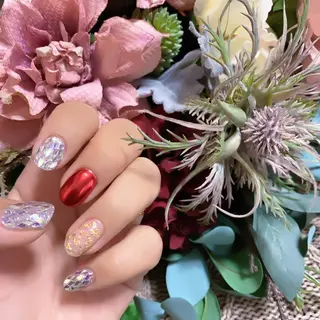 ネイル 菅野 愛花のネイルデザイン