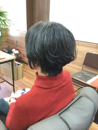 ショート Annon プライベートサロンのヘアスタイル