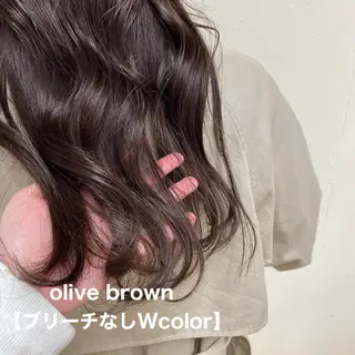ロング カラー 愛結 暖色カラー🎀🩰のヘアスタイル
