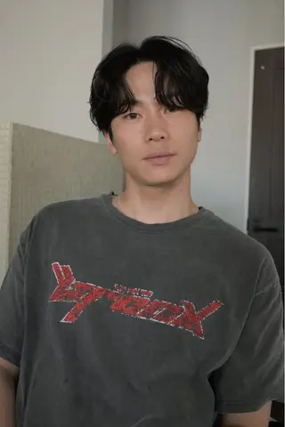 ショート パーマ メンズ December/jingumae所属・メンズパーマ 特化うえちりくのヘアスタイル