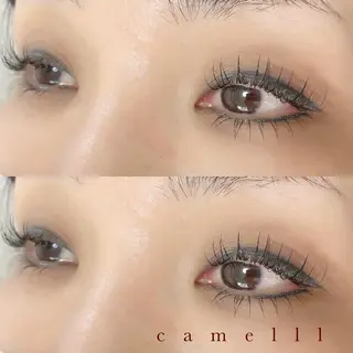 マツエク・マツパ 【那覇/束感まつ毛】 キャメルのマツエク・マツパデザイン