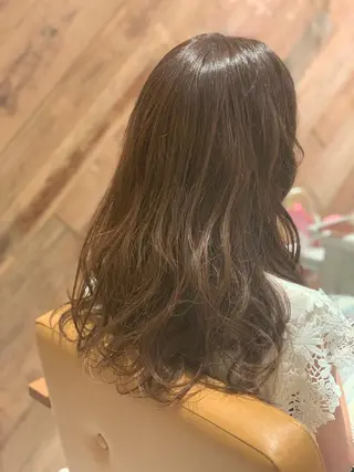 ロング カラー 韓国風レイヤーカット 🇰🇷❕モカのヘアスタイル