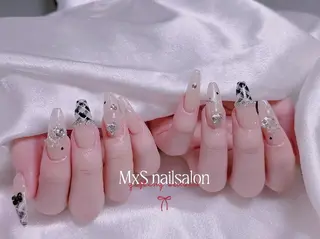 ネイル MxS Nail 【長さだし/フィルイン/マグネット/ワンホンネイル/韓国ネイル/パラジェル】所属・M×S Nail みなのネイルデザイン