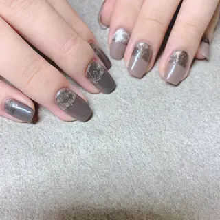 カラー ネイル Cozy_ ilumのネイルデザイン