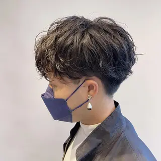 パーマ メンズ メンズ縮毛矯正 ♠️店長下平隼人のヘアスタイル