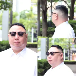 ショート メンズ HAIR&GROOMING YOSHIZAWA Inc.BANDAI所属・みよし まさとのヘアスタイル