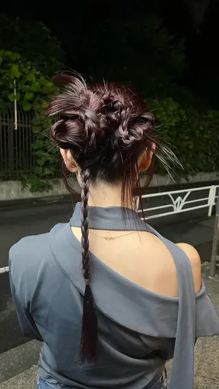 ロング カラー *♪ひなた ⋆カットモデル募集のヘアスタイル