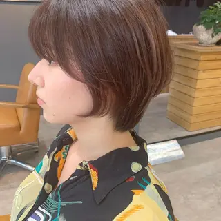 ショート カラー eyesburg W/est所属・ショート/ボブ 村上のヘアスタイル