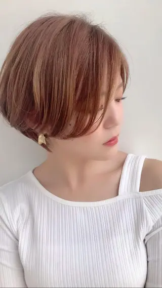 ショート イメチェンカット✂️ 錦糸町佐藤店長のヘアスタイル