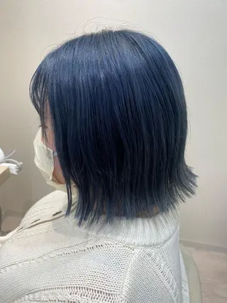 ミディアム mina .のヘアスタイル