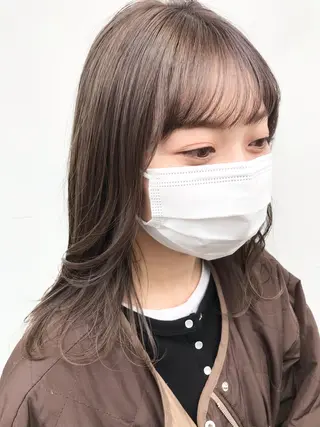 セミロング stylist 大須賀 裕矢のヘアスタイル