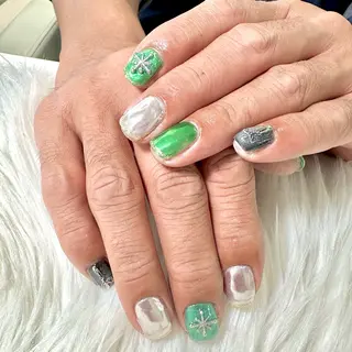 メンズ ネイル Heartnail Hino Reinaのネイルデザイン