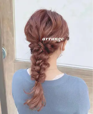 ヘアアレンジ ヘアアレンジ 🌿あがりれいなのその他イメージ