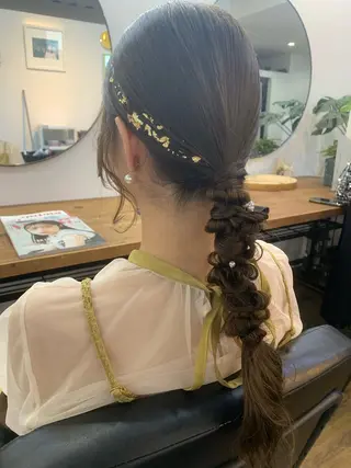 ロング 朝倉 南のヘアスタイル