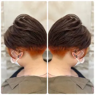 ショート カラー 小山内 龍一郎 店長のヘアスタイル