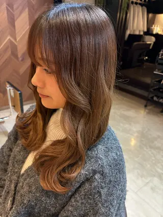 ロング LYNDA所属・仙台/LYNDA/ 艶カラー/chikaのヘアスタイル