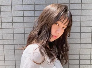 ロング カラー KANA/ボブ/ インナーカラー/艶髪のヘアスタイル