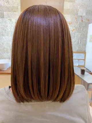 ミディアム 『髪質改善』服部 隆志のヘアスタイル