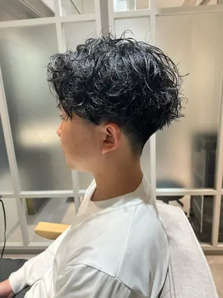 パーマ メンズ ⭕️メンズパーマ⭕️ 山口　裕太郎のヘアスタイル