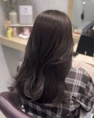 ロング カラー suzuka/透明感 カラー 美髪縮毛矯正のヘアスタイル