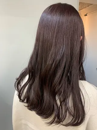 ロング カラー …a所属・…a みおのヘアスタイル