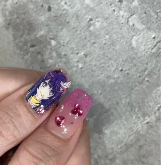 ネイル 東 千夏のネイルデザイン