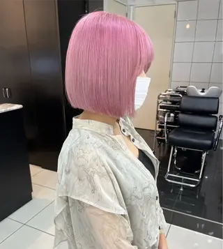 ショート デザインカラー/ ハイトーン/ケイジのヘアスタイル