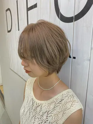 ショート カラー ヘアアレンジ DIECESHIBUYA.所属・メンズ似合わせ/ ビジネスヘア/比嘉のヘアスタイル